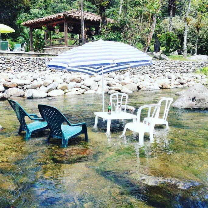 Finca Punta De Piedra Salento, Quindio Villa Esterno foto